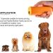 LED Ultrasonic Dog Repeller and Trainer Device 3 in 1 Anti Barking Stop Bark Handheld Dog Training Device (Yellow) - Buy Online on SooperMarket.com