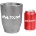 CANALHOUT Silicon Carbide Graphite Crucibles Crucibles for Melting Metal Withstand The High Temperature 1800(3272F) Melting Casting Refining Aluminum Gold Silver Copper (6KG No.6) - Buy Online on SooperMarket.com