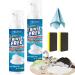 Rinse Free Bubble Cleaner Powerful Rinse-free Bubble Cleaner All Purpose Rinse Free Cleaning Spray Powerful Stain Removal Kit for Bathroom Car House (2PCS)