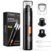 IREDOON Dog Nail Grinder Upgraded - Professional 3-Speed Super Quiet and Low Vibration Electric Pet Nail Grinder with 4 LED Lights - Painless Paws Grooming & Smoothing for Small to Large Dogs (Black)