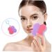 KOMBIUDA Facial Cleansing Brush exfoliator Silicone Brush for face Silicone Facial Cleansing Brush face wash Brush Silicone face Scrubber for Women face Brush Bath Brush Silica Gel The face 7x7cm As Shown - Buy Online on SooperMarket.com
