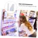 STOBOK 2pcs Cast Making Case Epoxy Diy Crystal Silicone Storage Mold Resin Rack Lipstick White 8x14cm - Buy Online on SooperMarket.com