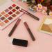 Set of 3 Makeup Brushes: Eye Shadow, Concealer, Lip, Smudge Brush with Tubes - Portable Artificial Fiber Lip Gloss Applicator Wands - Buy Online on SooperMarket.com