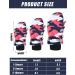 SATINIOR 2 Pairs Kids Waterproof Ski Mittens - Rose Red & Gray - 5-10 Years - Buy Online on SooperMarket.com