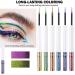 Chameleon Liquid Eyeshadow Set | 6 Metallic Glitter Shades | Long Lasting & Waterproof | Multichrome Makeup - Buy Online on SooperMarket.com