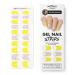 MOYOU LONDON Semi Cured Gel Nail Wraps 20 Pcs Gel Nail Polish Strips for Salon-Quality Manicure Set with Nail File & Wooden Cuticle Stick (UV/LED Lamp Required) - NailsbyBethany 03