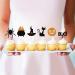 36 Pack Halloween Cupcake Toppers - Witch Hat, Spider, Pumpkin, Ghost, Cat Cupcake Picks - Ideal for Baby Showers, Birthdays, Halloween Parties - Cake Decor Supplies (Pattern 1) - Buy Online on SooperMarket.com