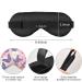 Hasikirky Light Blocking Eye Mask - Breathable & Adjustable for Men and Women | Perfect for Travel, Yoga, Meditation, Office, Deep Sleep - Butterfly Daisy Design - Buy Online on SooperMarket.com