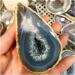 Natural Original Raw Agate Crystal Geode Cutting Hole Feng Shui Decor Stone Specimen Craft Collectibles Stone Collection (Size : 200-250g a Piece) - Buy Online on SooperMarket.com