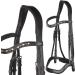 Heinick-Reitsport Bari Anatomic Black Bridle for Thoroughbreds | Soft Comfort & International Shipping - Buy Online on SooperMarket.com