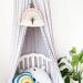 Handmade Rainbow Macrame Wall Hanging Decor for Nursery & Kids Bedroom - Pink Tassel Cotton Accessory for Baby Toddler Room - Buy Online on SooperMarket.com