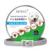 Dewel 63.5cm tick collar for dogs adjustable flea and ticks Prevention neck bands waterproof flea neck tape against vermin gray