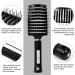 Professional Vented Hair Brush - Fast Drying & Detangling Barber Tool (Black) - Buy Online on SooperMarket.com