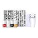 Wirlsweal 1 Set nail art template DIY template pressure steel nail stamp tool for nail studio nail art template flowers