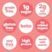 Kiss My Keto Chocolate Salted Caramel Protein Bars - 36-Pack | Low Sugar, Low Carb, 18g MCTs, 1g Sugar, 3g Net Carbs | Keto Snack, Meal Replacement Bar - Buy Online on SooperMarket.com