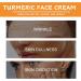 Turmeric Face Cream Turmeric Brightening Face Cream for Radiant & Glowing Skin Turmeric Dark Spot Corrector Age Spot Remover Natural Turmeric Cream Skin Care Moisturizing Erase Fine Lines 50g - Buy Online on SooperMarket.com