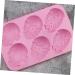 Zerodeko 2pcs Sugar Craft Gum Paste Chocolate Molds Cakesicles Mold Gummy Mold Easter Baking Mold Rabbit Decor Cake Molds Silicone Silicon Cake Chocolate Candies Biscuit Pink - Buy Online on SooperMarket.com