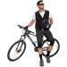 Cycorld Men's Short Trousers | Quick Drying Stretch Cargo Shorts | 6-Pocket Hiking & Trekking Bermuda Pants - Black - Buy Online on SooperMarket.com