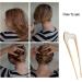 RTRTGS 4 Pieces U-shaped Hair Pins Hairpin Stick French Style U-shaped Hair Clips U-shaped Headdress Hairpins Fork for Women Girls Hair Styling Accessories - 4 Types - Buy Online on SooperMarket.com