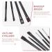 FRCOLOR 24 Pcs Eyeliner Makeup Brush Set - Gel & Lip Brushes Dual-Use Wands for Eyes & Brows Artificial Fiber - Perfect for Cosmetology & Professional Use - Buy Online on SooperMarket.com