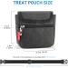 AEMIAO Dog Treat Pouch with Magnetic Closure - Hands-Free Small Puppy Training Bag - Adjustable Waistband & Bonus Carabiner - Grey - Buy Online on SooperMarket.com