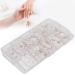 Nail Tip 200pcs - ANGGREK Practice Training False Hand Nail Tips for Beginners | White DIY Fake Nail Manicure Tool - Buy Online on SooperMarket.com