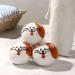 XL Cute Cat Face Wool Dryer Balls - Handmade Reusable Fabric Softener | Organic Shorten Drying Time | 3 Pack for 1000+ Loads - Buy Online on SooperMarket.com