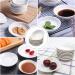 Zerodeko 6pcs Ceramic Saucer Sauce Storage Container Snack Bowl Japanese Soy Sauce 5inch Round Plate Pinch Prep Bowls Ketchup Seasoning Small Dipping Snack Plate Ceramics White re-usable - Buy Online on SooperMarket.com