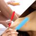 3-Piece Non-Stick Silicone Wax Spatula Set | Reusable Hair Removal Applicators in Black Red & Blue - Ideal for Home & Salon - Buy Online on SooperMarket.com