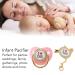 Bling Dummy Pacifier Set | Exquisite & Attractive Gifts | Healthy Design for Newborns | Prevents Loss | Perfect for Parties - Buy Online on SooperMarket.com