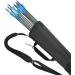 Adjustable Cosmos Archery Arrow Quiver: Hip & Back Bag Holder for Bow Hunting and Target Practice - Buy Online on SooperMarket.com