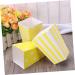 CIYODO 48pcs Party Candy Cartons Popcorn Boxes for Party Popcorn Gifts Popcorn Bucket Men Gift Popcorn Cups Candy Buffet Bags Candy Bar Bag Mens Gifts Man Party Bag Disposable medium Yellow - Buy Online on SooperMarket.com