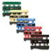 PROHANDS Gripmaster Hand Exerciser Finger Exerciser (Hand Grip Strengthener) Spring-Loaded Finger-Piston System Isolate & Exercise Each Finger Set of Five (XX-Light/X-Light/Light/Medium/Heavy) Green Yellow Blue Red Black - Gripmaster