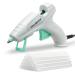 HAUSHOF Mini Hot Glue Gun Kit with Hot Glue Sticks (20-Piece)  for Home Decoration & Crafts & Quick Repairs  20W  120V