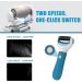 Professional Electric Foot File Callus Remover | Rechargeable Pedicure Tool for Smooth, Soft Feet | Includes 2 Coarses | Blue - Buy Online on SooperMarket.com