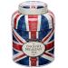 New English Teas Union Jack Round Tea Caddy With 80 English Breakfast Teabags