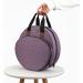 MIOKY Embroidery Bag for Cross Stitch Projects - Purple Travel Tote Organizer for Hoops, Floss, and Tools - Buy Online on SooperMarket.com