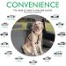 elloLife Dog Seat Belts for Car 2-in-1 Headrest Restraint Puppy Safety Adjustable Dog Car Seatbelts and Strong Leash Leads Accessories for Dogs Cats Pets Black 1 PACKS BLACK - Buy Online on SooperMarket.com