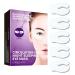Circulation Shape Night Sleeping Eye Masks 5 Pair Under Eye Gel Patches Hyaluronic Acid Anti Wrinkle Under Eye Patches For Puffy Eyes Eye Bags and Dark Circles Eye Masks Skincare
