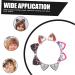 Vaguelly 4 Pairs Cat Ears Hair Barrette Hair Clips Animals Ears Hair Barrette Hair Accessories Girl Headdress Cat Ears Cat Ears Hairpins Cat Ears Hairpins - Buy Online on SooperMarket.com