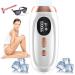 Laser Hair Removal With Cooling System at-Home IPL Hair Removal for Women Men Upgraded to 999 900 Flashes Permanent Hair Removal Device on Facial Legs Arms Bikini Line (White)