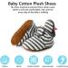 TMEOG Baby Booties - Infant Boots for Boys & Girls 0-18 Months - Black Striped - Size 0-6 Months - Buy Online on SooperMarket.com