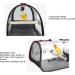 Zerodis Bird Travel Carrier with Perch Parrot Travel Cage Plastic Transparent Parrot Breathable Lightweight Bag for Cockatiels Grey Parrot - Buy Online on SooperMarket.com