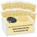 Food crew 900g white Belgian chocolate for fondue - white fondue chocolate - chocolate for chocolate fountain - chocolate chocolate door drops - 10 portion bags individually packaged - New Year's Eve chocolate 900 g (10 pack)