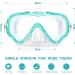 Seago Kids Swim Goggles Snorkel Diving Mask - Anti-Fog 180 Clear View for Youth (Ages 5-15) - Green - Buy Online on SooperMarket.com