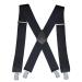 Barley Direct H feG r Men adjustable and elastic braces with 4 metal clips for men and women working pants overalls jeans