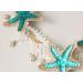 Boho Wedding Flower Head Wreath Mermaid Sea Star Hair Accessory - Color 2-Lace St - Buy Online on SooperMarket.com