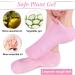 Zuroki Gel Socks - Moisturizing Spa Foot Care for Soft Feet | Reusable Cornea Socks | Ideal Gift for Women | 2 Pairs - Buy Online on SooperMarket.com