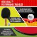 JP WinLook Ping Pong Paddles Set - Premium Table Tennis Racket Player Kit with Case & Balls - Red/Black - Indoor & Outdoor Games (4 Paddle Set) - Buy Online on SooperMarket.com