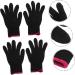 Alipis 1 Set 4pcs Gloves Curling Iron Glove Bumps Glove Anti-Scald Hairdressing Tool Black 21.5X12.2 cm - Buy Online on SooperMarket.com